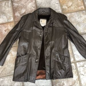 Vintage London Fog Cowhide Coat